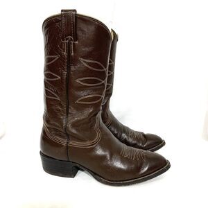 Nocona 4761 Brown Western Boots Men’s 8.5 EE, Brown
